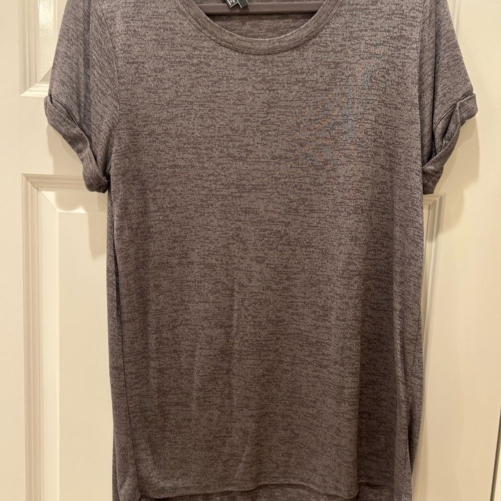 Vince Silver Gray Long Women's Casual Top